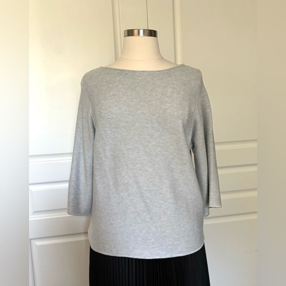 Marled Kimono Sleeve Sweater